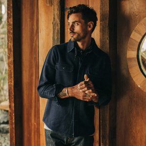 BRAND NEW Taylor Stitch The Division Shirt - Indigo Twill - M&LG - MSRP $128